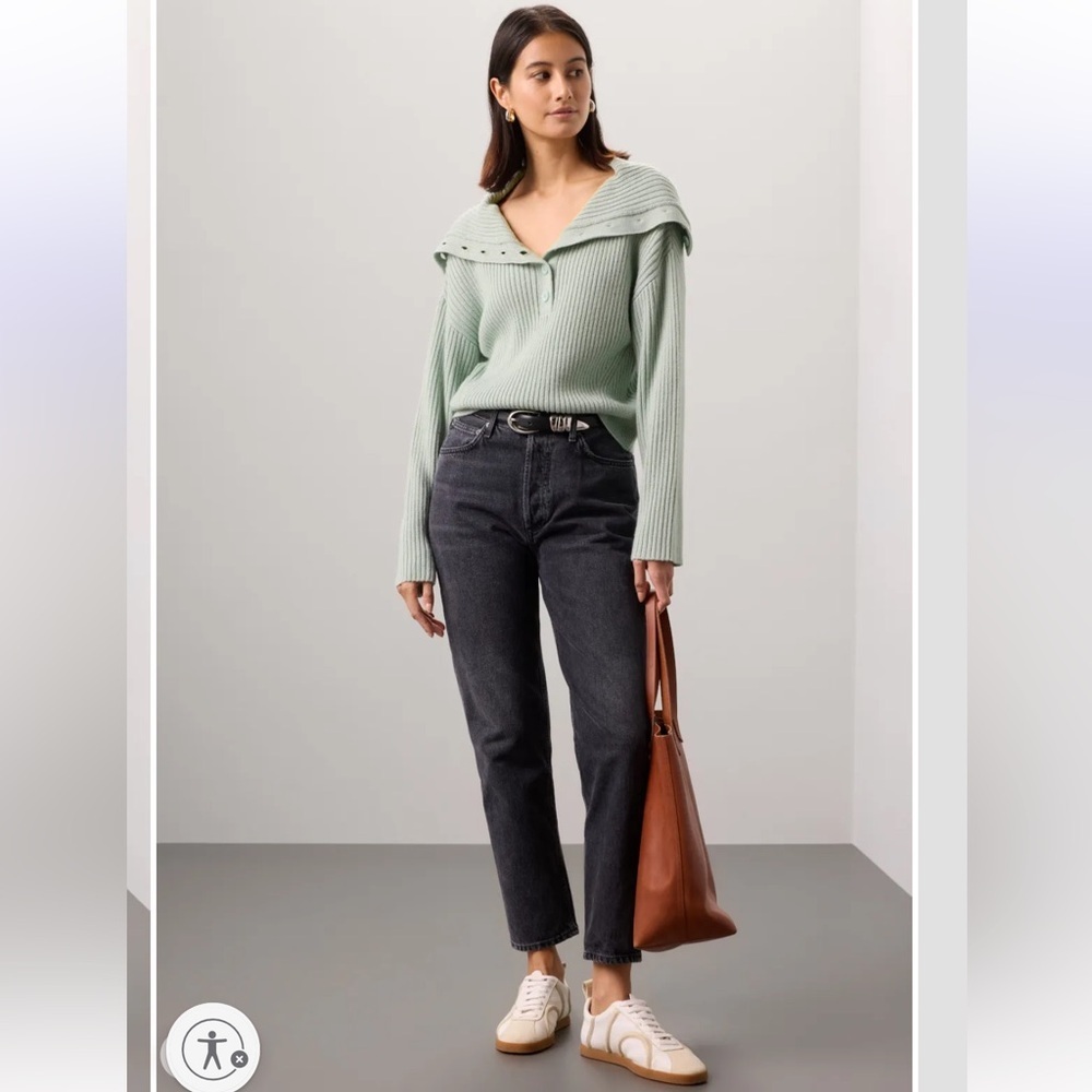 Marissa Webb x RTR oversized button up sweater